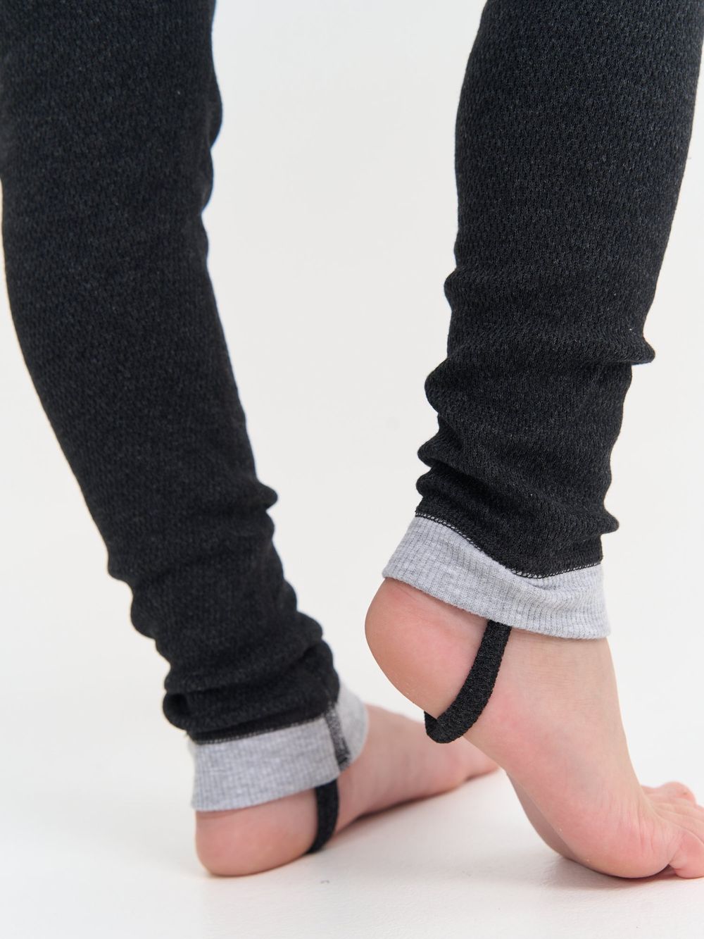 Комплект термобелья "Черный меланж" для мальчика