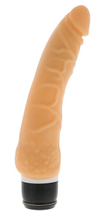 Телесный вибратор-реалистик PURRFECT SILICONE CLASSIC 7.1INCH FLESH - 18 см.