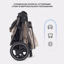 Детская прогулочная коляска Rant Caspia 2.0 2025 Beige