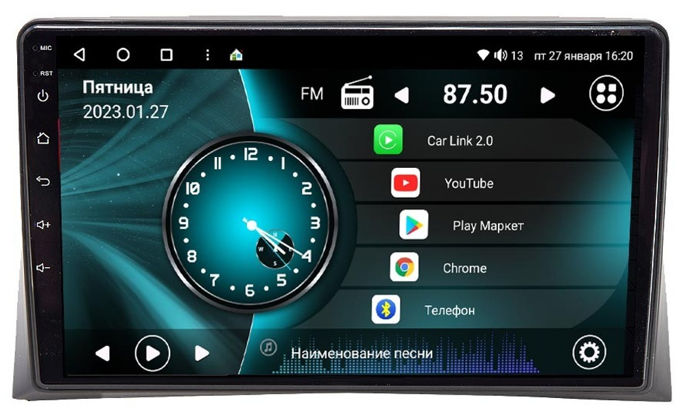 Магнитола для Volkswagen Multivan 2003-2015 - Vaycar VA81-042M на Android 13, 8-ядер, 4G SIM-слот