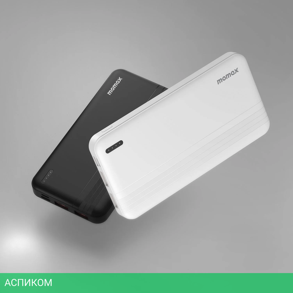 Портативное зарядное устройство Momax IP77 iPower PD White (IP77W)