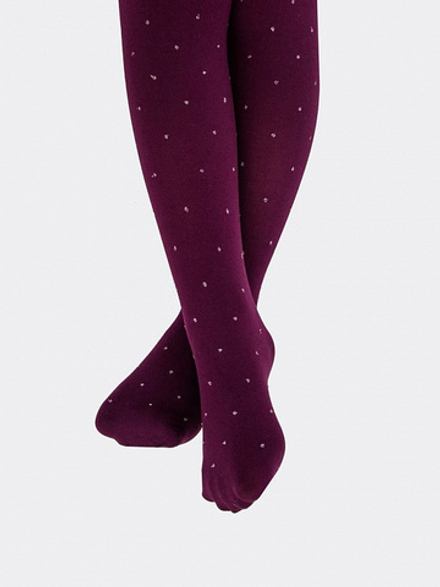 720PA-1308 КОЛГОТКИ ДЕТСКИЕ винный (152-158)