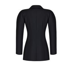 Жакет с фигурным рукавом из поливискозы