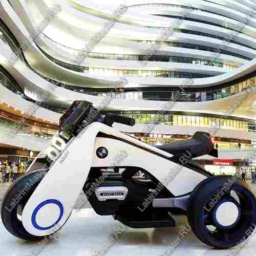 Детский электромотоцикл "Cool Moto" BDQ6188 белый