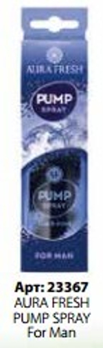 Аром-р AURA FRESH SPRAY For Man50 мл (стекло)