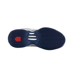 Детские теннисные кроссовки K-Swiss Hypercourt Express 2 Kids - White, Dark Blue