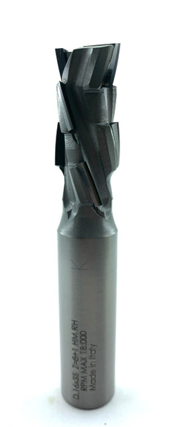 PCD фреза D.16x35 S.16х50 Z=8+1HM RH