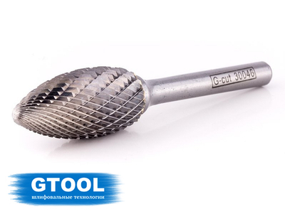 Борфреза GTOOL форма H язычок пламени, диаметр головки 16мм