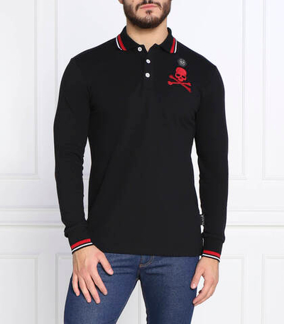 поло Philipp Plein - черный(MTK6000 PTE003N)