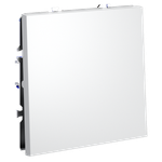 Проходной переключатель встраиваемый VOLTUM S70 одноклавишный 10А, (белый матовый)