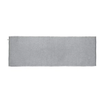 Мочалка-полотенце «Японская» мужская, 28х87 см, hard,серая, для бани и сауны «Банные штучки»/ 20