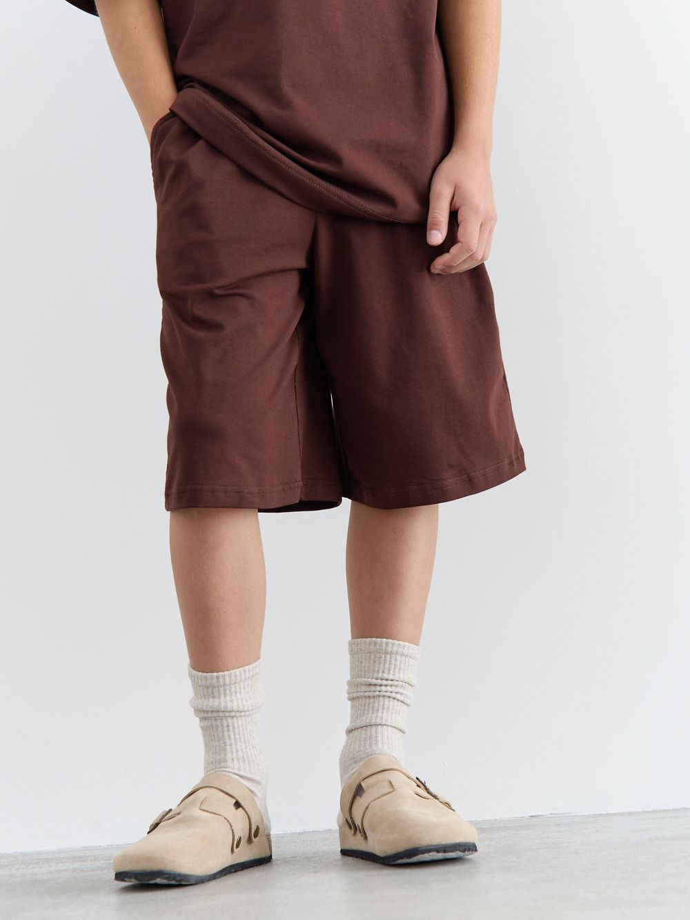 Шорты бермуды "Каштан" 7+