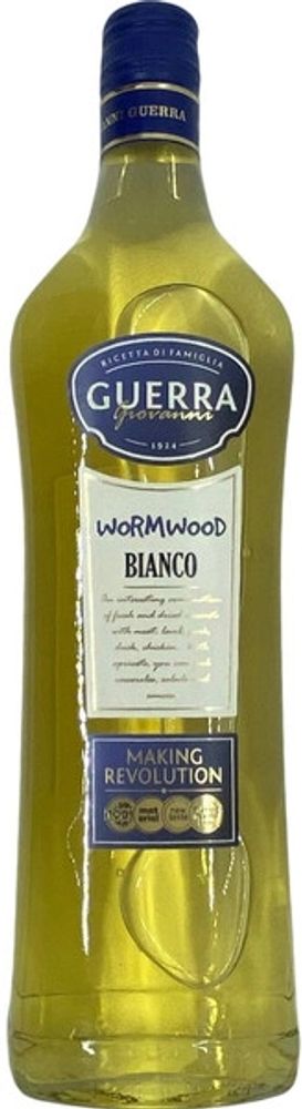 Сидр Джованни Гуэрра Вормвуд Бьянко Сладкий / Giovanni Guerra Wormwood Bianco Sweet 1л - стекло