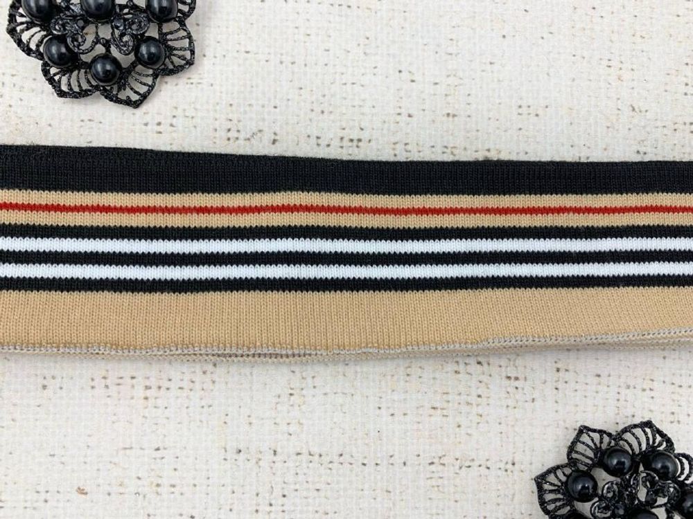 Подвязы трикотажные, ш. 4,5 см, L 1,20 м