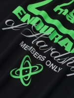 Футболка MANTO ATTENZIONE - чёрная