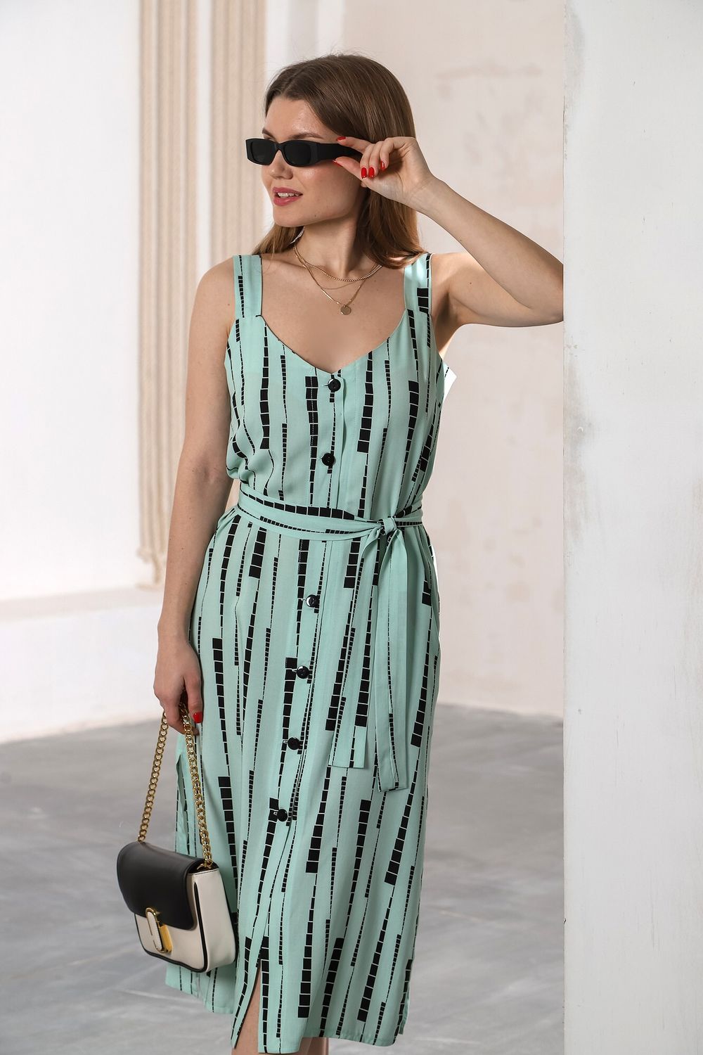 Сарафан Кристалл-1 Виотекс ЗЕЛЁНЫЙ