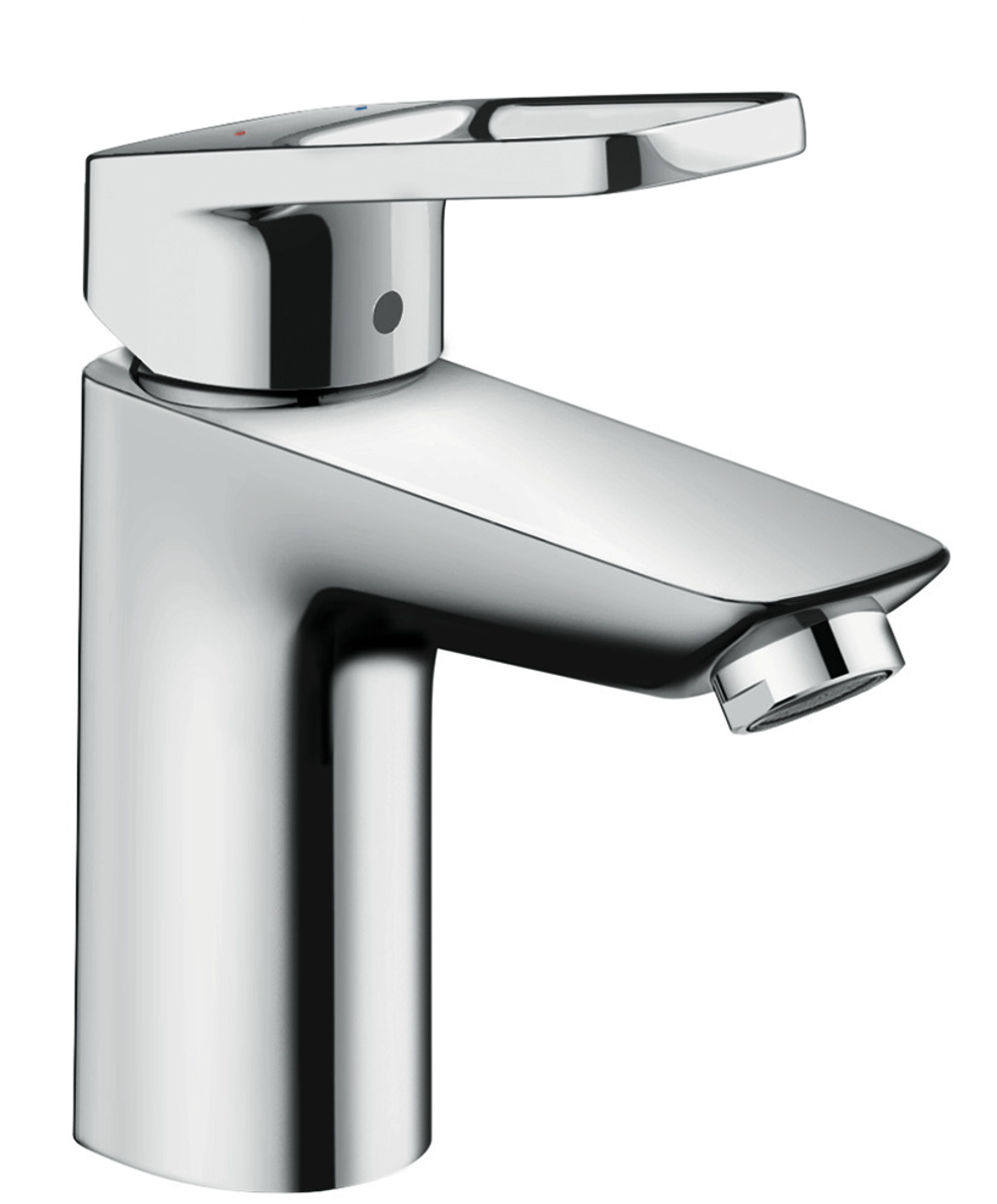 Hansgrohe Logis loop для раковины со средним изливом и сливным гарнитуром, хром 71151000