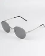 Очки солнцезащитные Spunky Round 2 Silver. dark grey