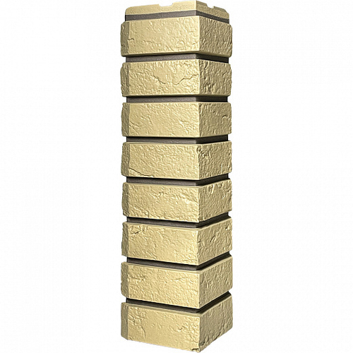 Наружный угол Кирпич Баварский, песочный Fineber (Файнбир)