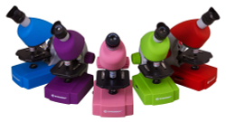 Микроскоп Bresser Junior 40x-640x, фиолетовый