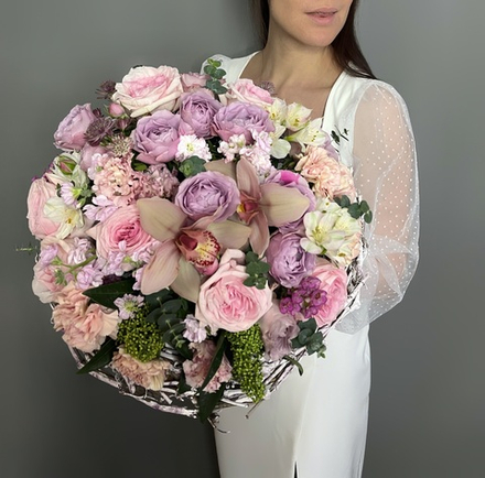 Букет «Нежность твоего поцелуя»