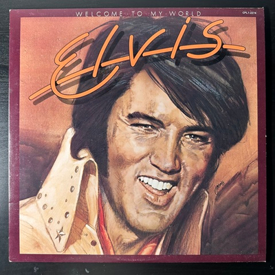 Elvis Presley ‎– Welcome To My World (Канада 1977г.)