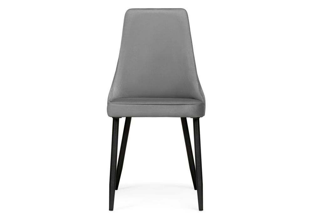 Стул на металлокаркасе Лорд темно-серый / черный