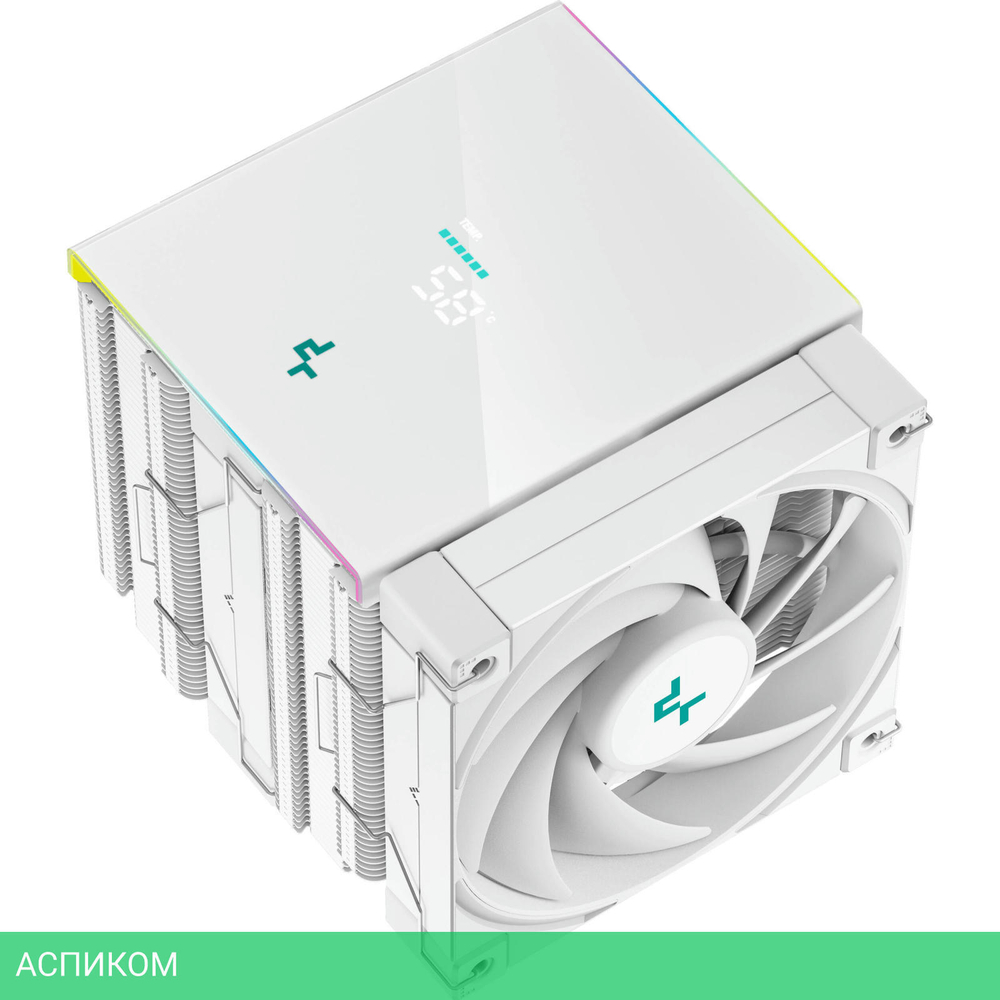 Кулер для процессора DeepCool AK620 Digital White (R-AK620-WHADMN-G)