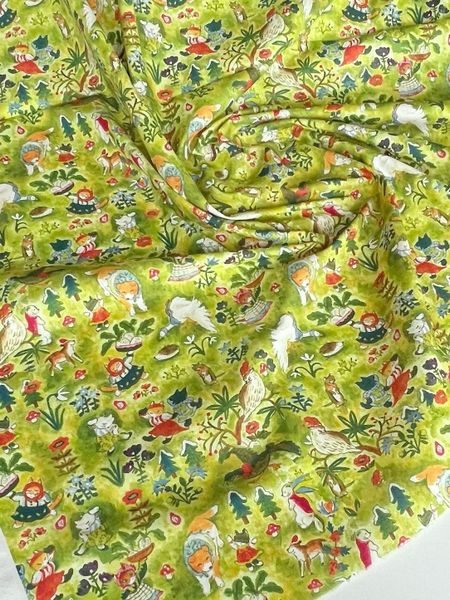 ЛЕСНАЯ ВЕЧЕРИНКА, 100% хлопок Handmade Fabrics 4