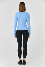 Лонгслив приталенный с рельефом