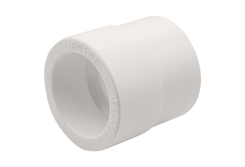 Муфта переходная 50/40 нар/вн EVER® plast БЕЛЫЙ (Россия)