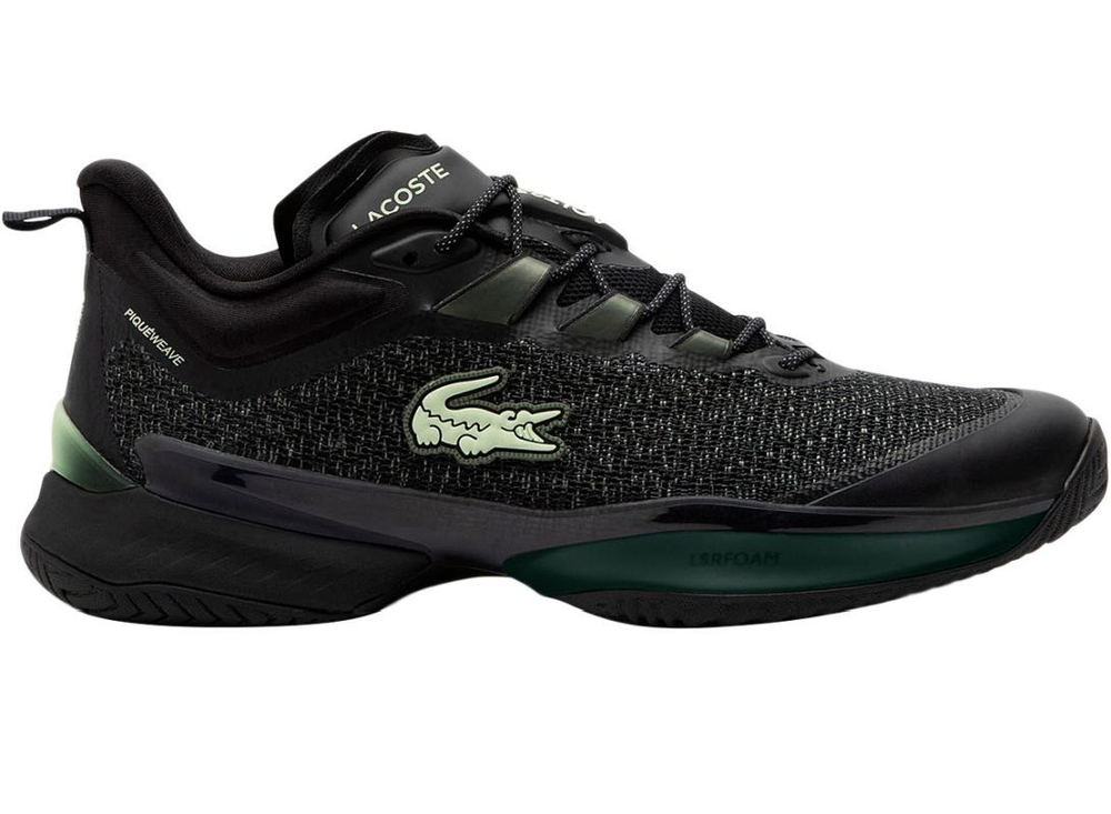Мужские кроссовки теннисные Lacoste Sport AG-LT23 Ultra - black/little green