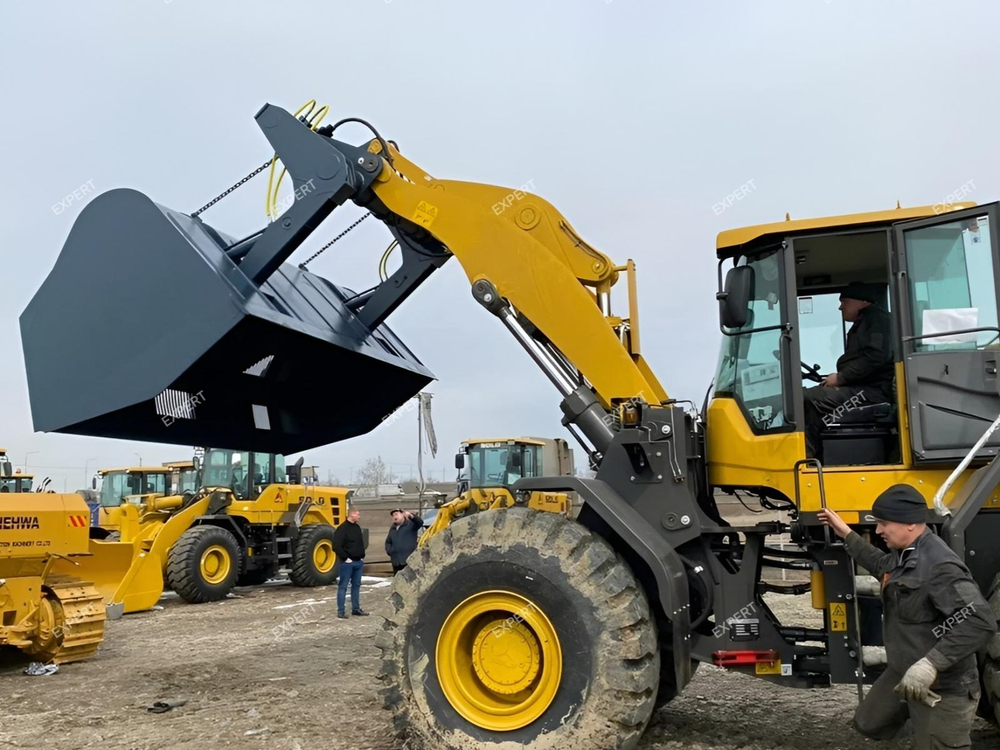 Ковш высокой выгрузки для погрузчика