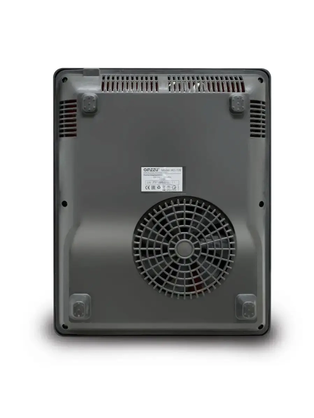 Настольная плита Ginzzu HCI-139 черный