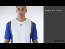 Мужская теннисная футболка Head Club 25 Tech - разноцветный