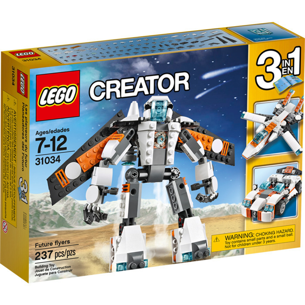 LEGO Creator: Летающий робот 31034 — Future Flyer — Лего Креатор Создатель