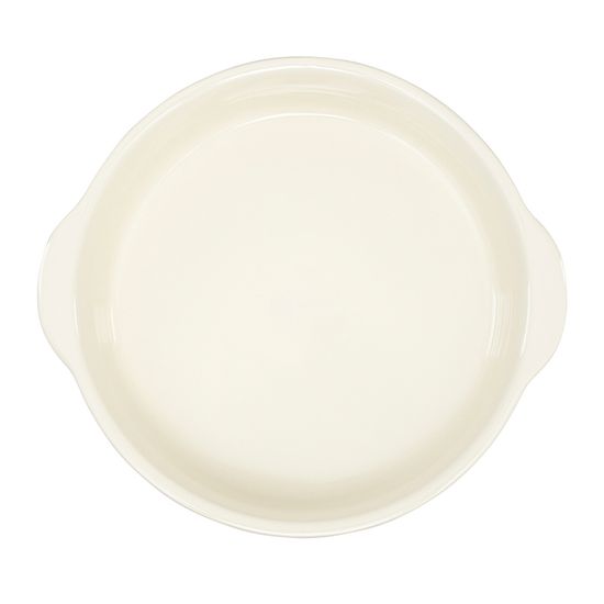 Блюдо для запекания birds of paradise, D27 см, кремовое