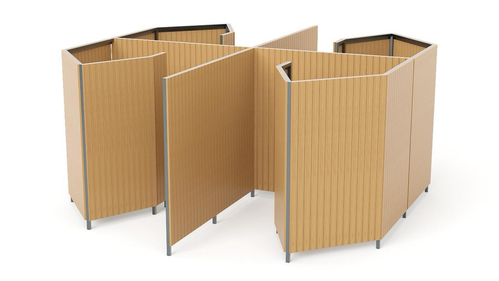 Раздевалка Шестиугольник SK00271