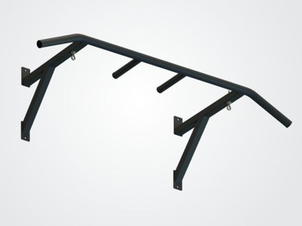 Турник настенный Лайт цв. белый черный (без грипс)