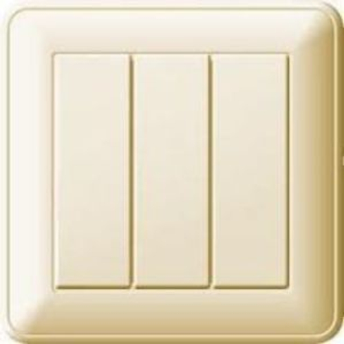 Выключатель трехклавишный W59 Schneider Electric слоновая кость