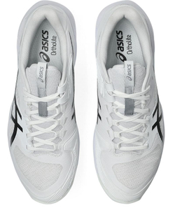 Мужские кроссовки теннисные Asics Solution Speed FF 4 Clay - white/black