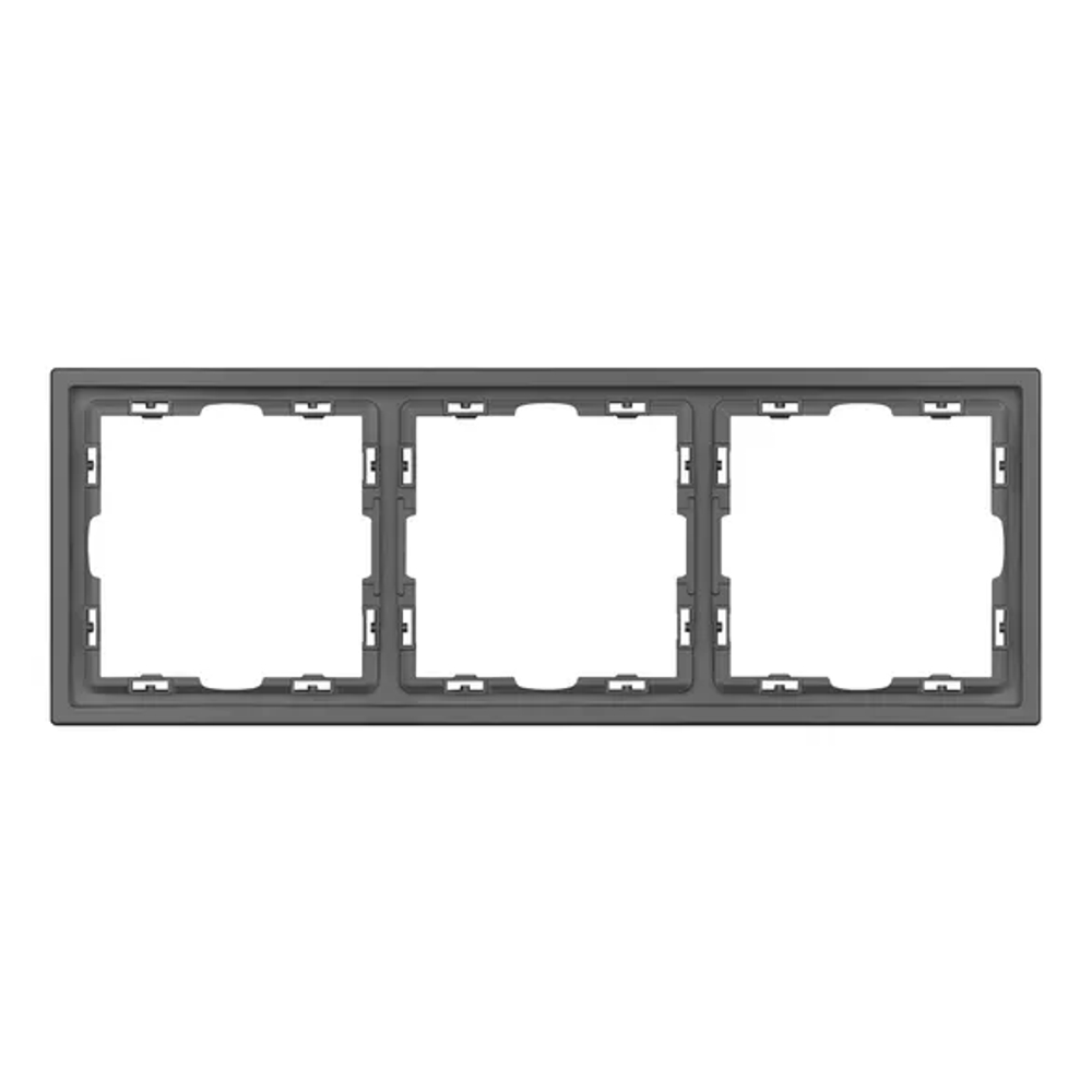 Рамка пластиковая FRM-NOBE-SFPL-3-GR (Arlight, -) 054222