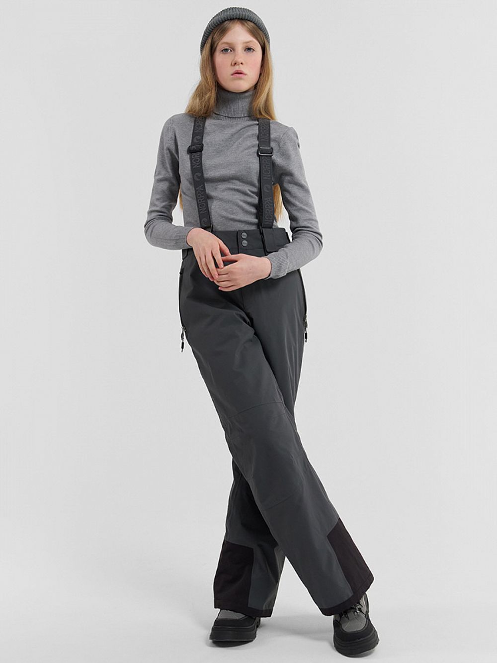 Брюки для подростков VAGA NORPPA серый гравий