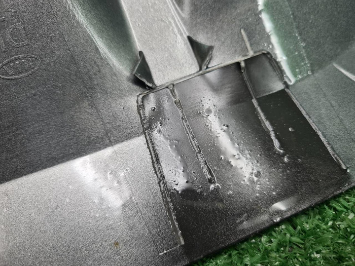 Накладка юбки заднего бампера Kia K5 (2019-2023)