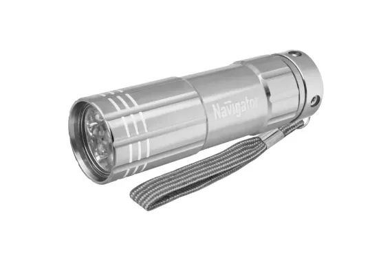 Фонарь Navigator NPT-CМ07-3ААА 9LED метал 28495