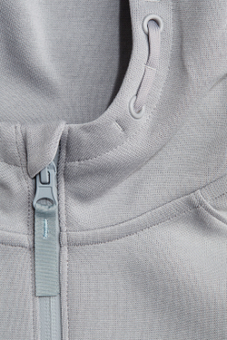 H&M Спортивная толстовка DryMove™ с капюшоном и застежкой-молнией, серый