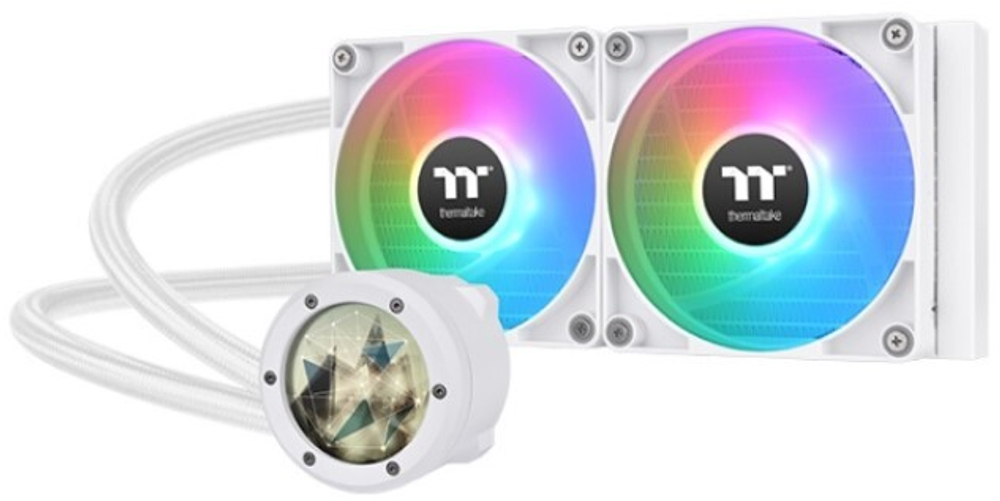 Система охлаждения жидкостная Thermaltake TH240 V2 Ultra ARGB white