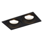 Светильник встраиваемый CRATER,  10W,  923Lm,  4000K,  D82хH40мм,  IP44,  черный