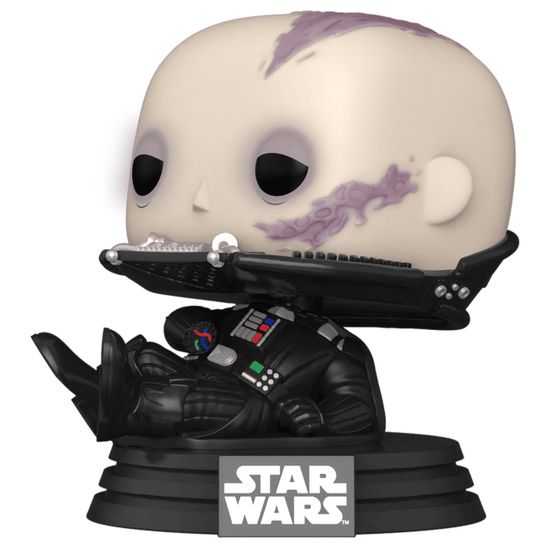 Фигурка Funko POP! Bobble Star Wars Ep 6 RotJ 40th Darth Vader (unmasked) (610) 70750 / Фигурка по мотивам франшизы "Звёздные войны", Дарт Вейдер (без шлема)