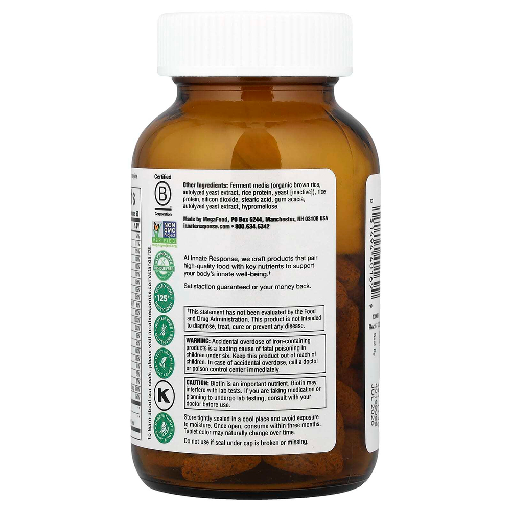 Innate Response Formulas, мультивитамины для женщин старше 40 лет, 120 таблеток